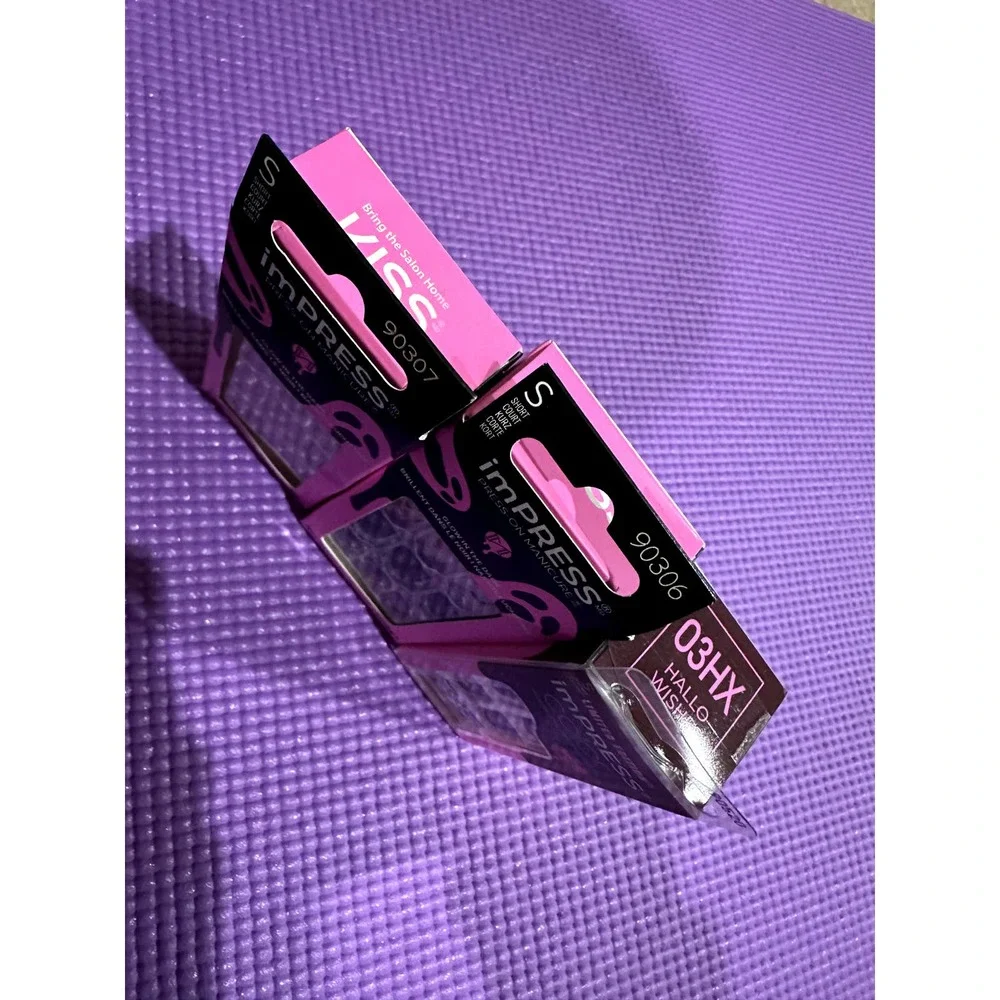 New 3 Set imPRESS Glow In The Dark Halloween Limited Edition Press On Nails